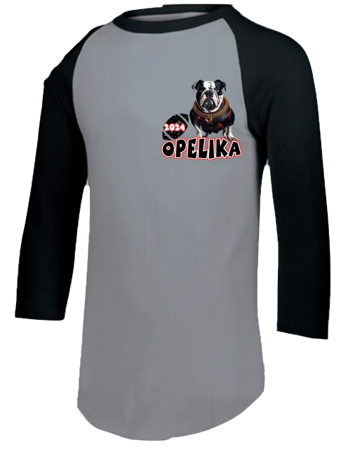 School Spirit Baseball Tshirt - Opelika High 2
