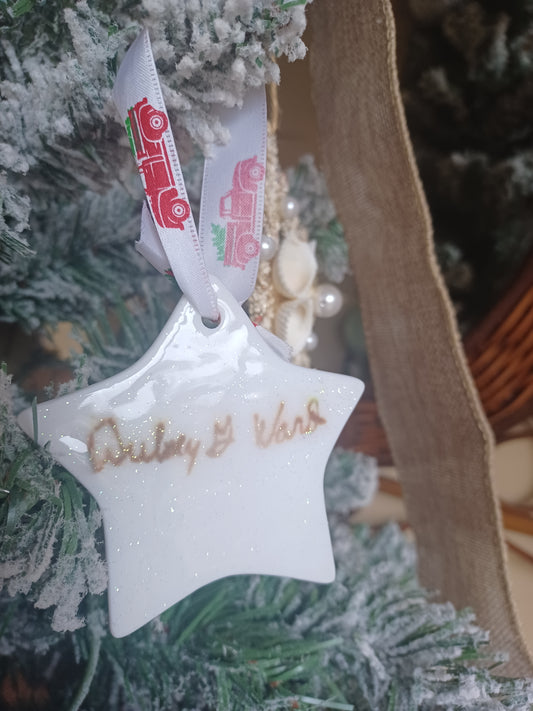 Ceramic Christmas Ornaments