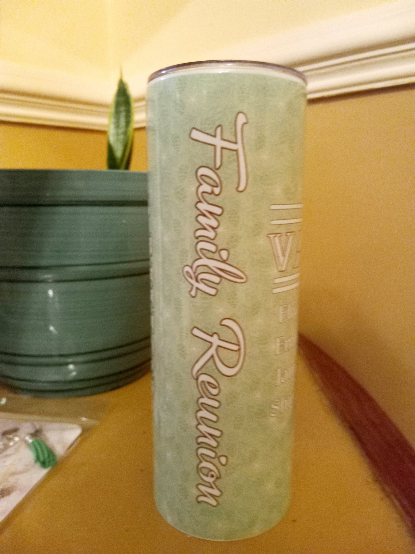Vanhorn Family Reunion Tumbler PART 2