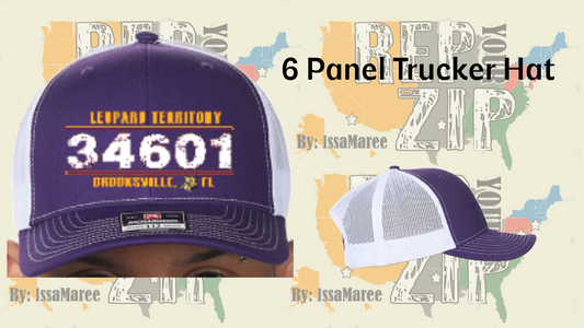Rep Your Zip Trucker Hat "34601"