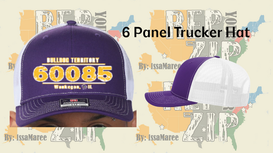 Rep Your Zip Trucker Hat "60085"