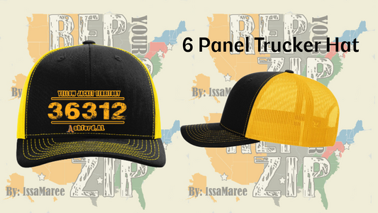 Rep Your Zip Trucker Hat "36312"