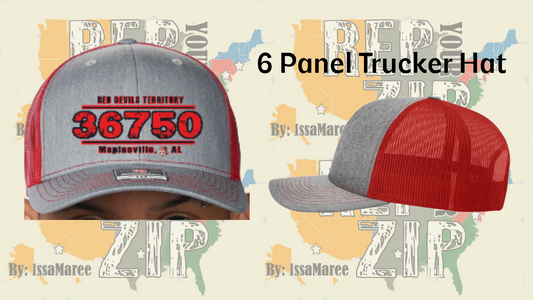 Rep Your Zip Trucker Hat "36750"