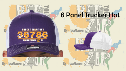 Rep Your Zip Trucker Hat "36786"