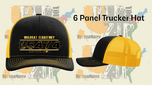 Rep Your Zip Trucker Hat "36049"