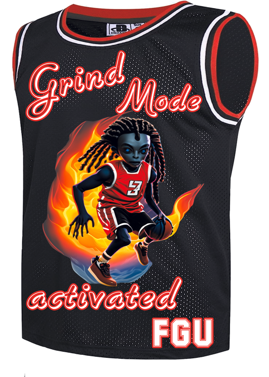 Forever Grinding University Basketball Jersey Set