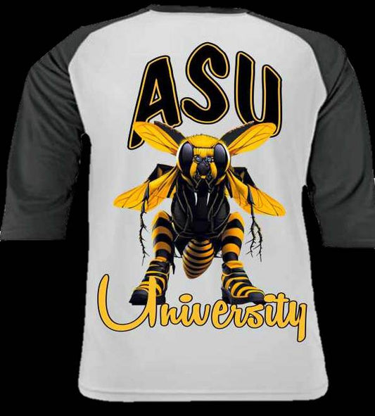 School Spirit Baseball Tshirt - ASU 1