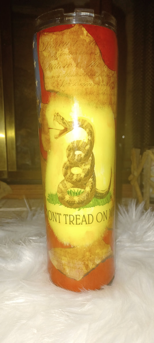 Don't Tread on me tumbler