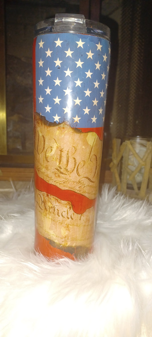 Don't Tread on me tumbler