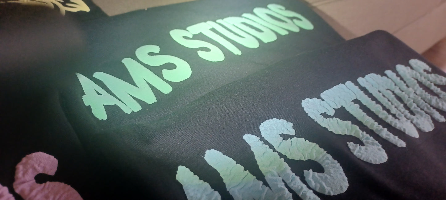 Puffy vinyl tees