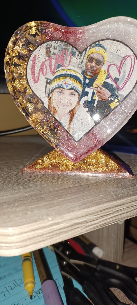 Heart Epoxy Frame