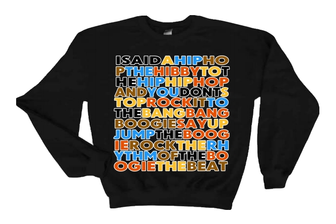 Hip hop sweater