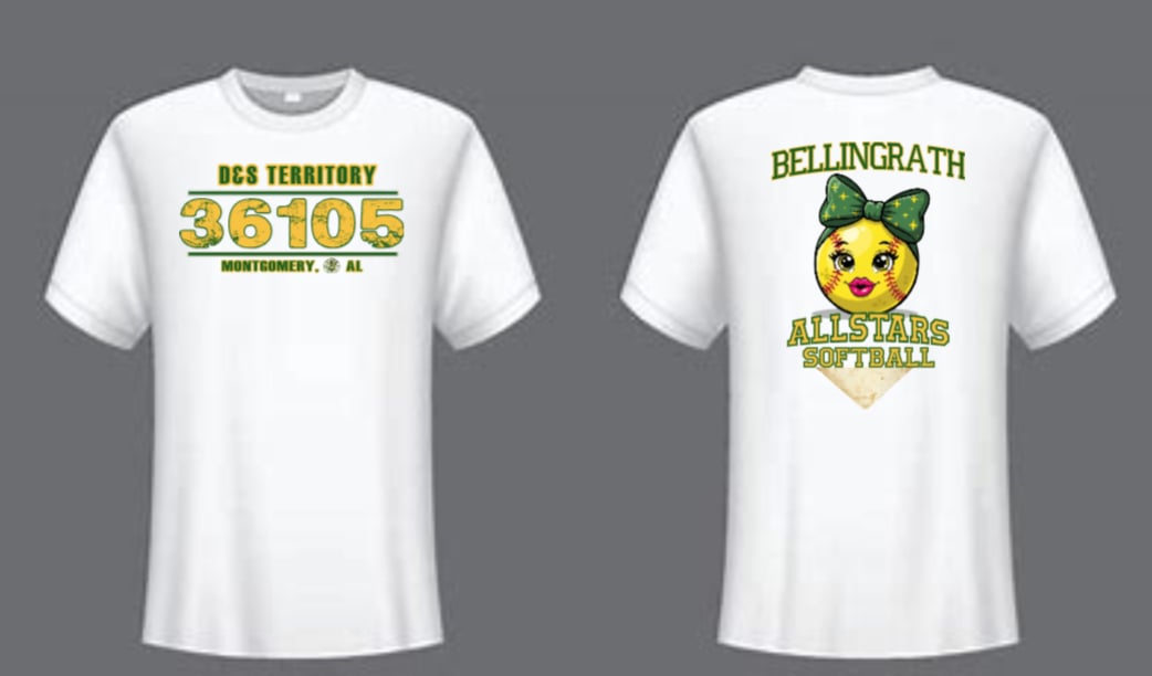 Bellingrath All Stars Softball Shirt