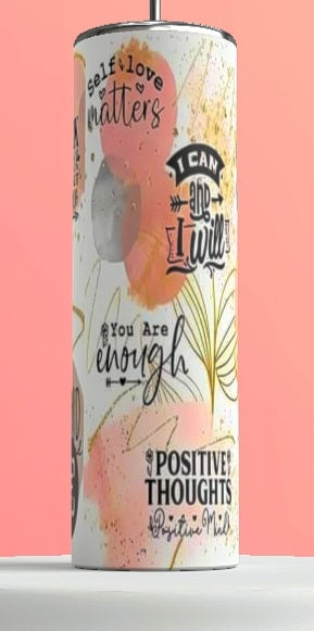 She Is Sublimation tumbler