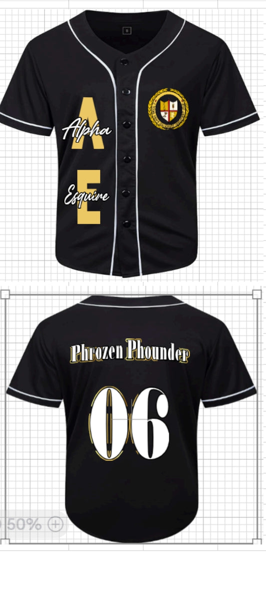 ALPHA ESQUIRE BASEBALL JERSEY B