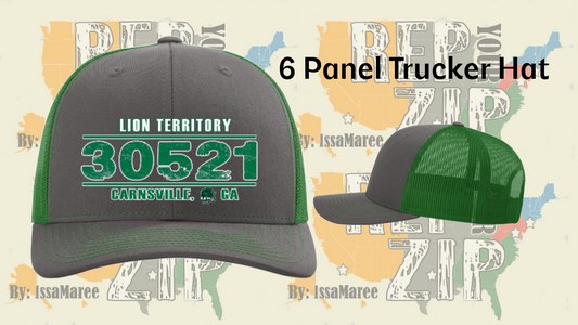 Rep Your Zip Trucker Hat "30521"