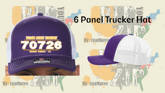 Rep Your Zip Trucker Hat "70726"