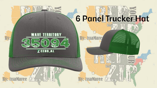 Rep Your Zip Trucker Hat "35094"