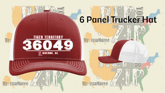 Rep Your Zip Trucker Hat "36049"