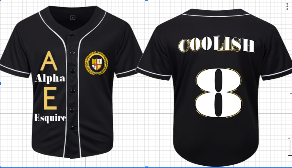 ALPHA ESQUIRE BASEBALL JERSEY