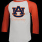 School Spirit Baseball Tshirt - Auburn