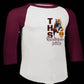 School Spirit Baseball Tshirt - Thomasville High 1