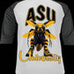 School Spirit Baseball Tshirt - ASU 1
