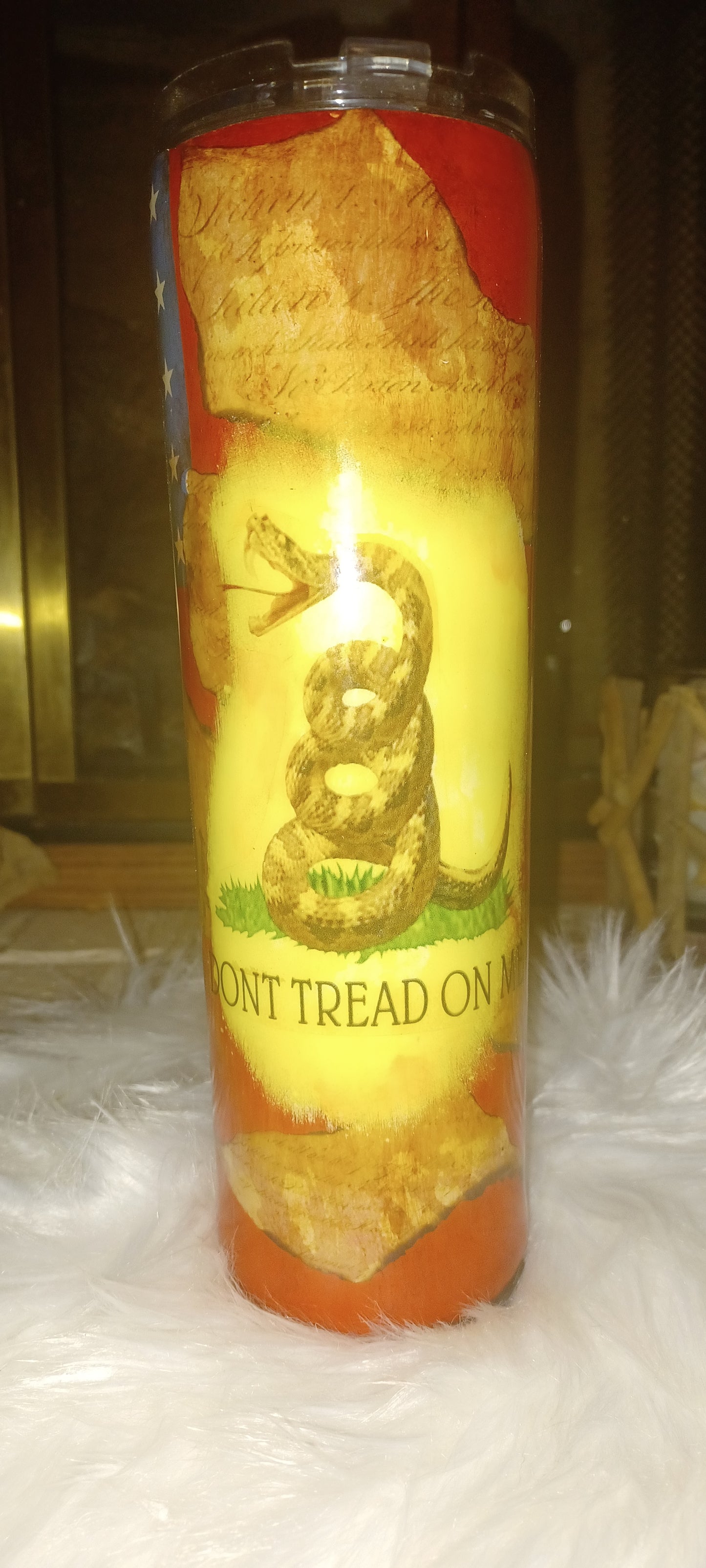 Don't Tread on me tumbler
