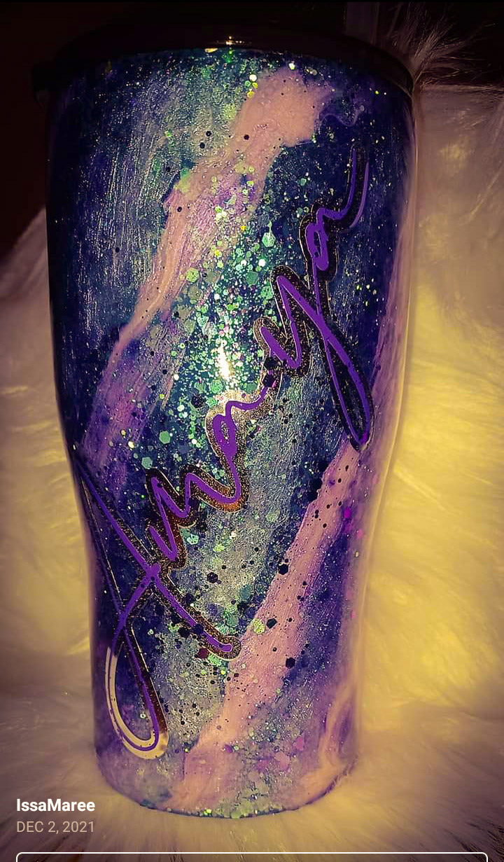 20 oz curved tumbler