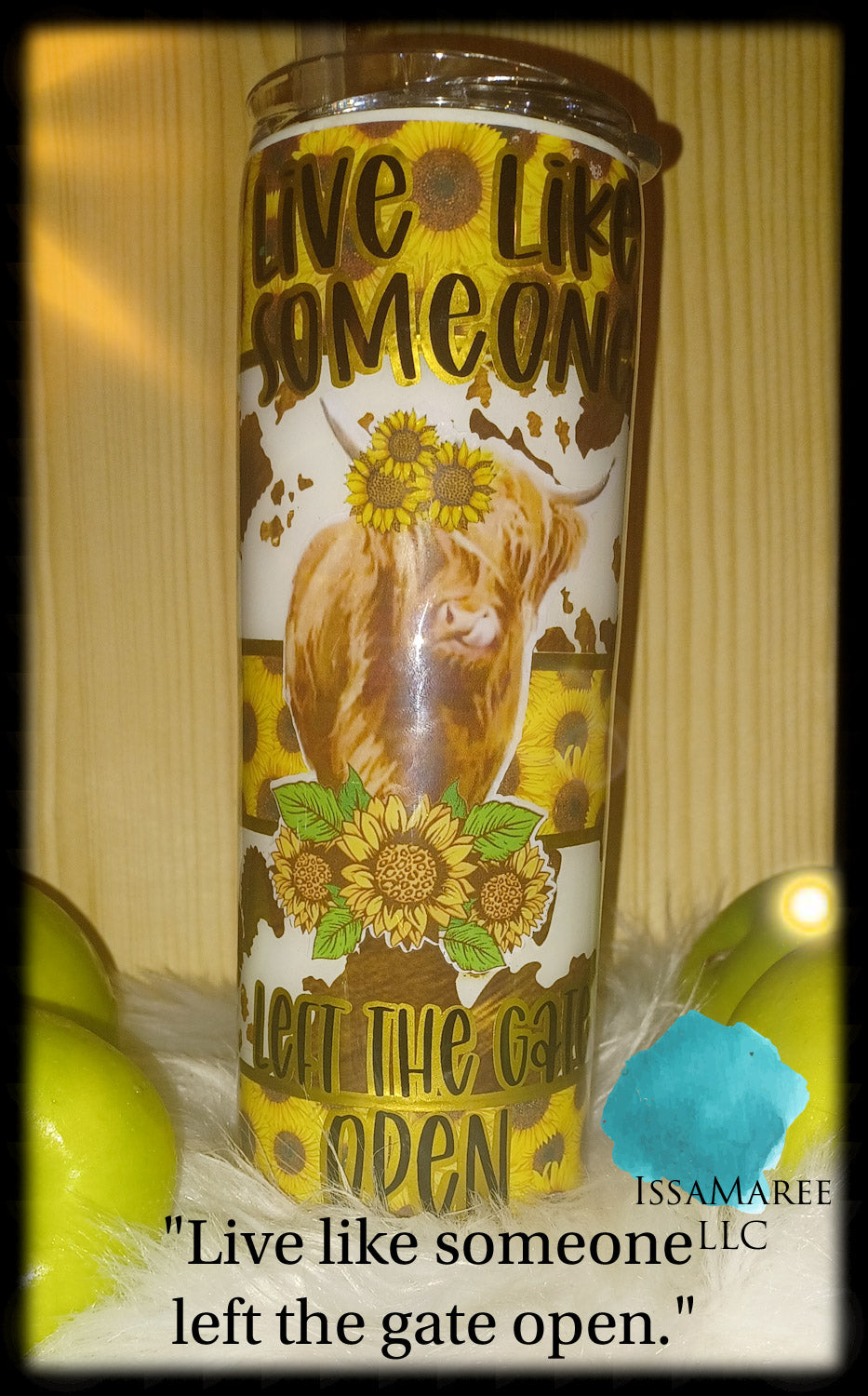 Cow print 20 oz